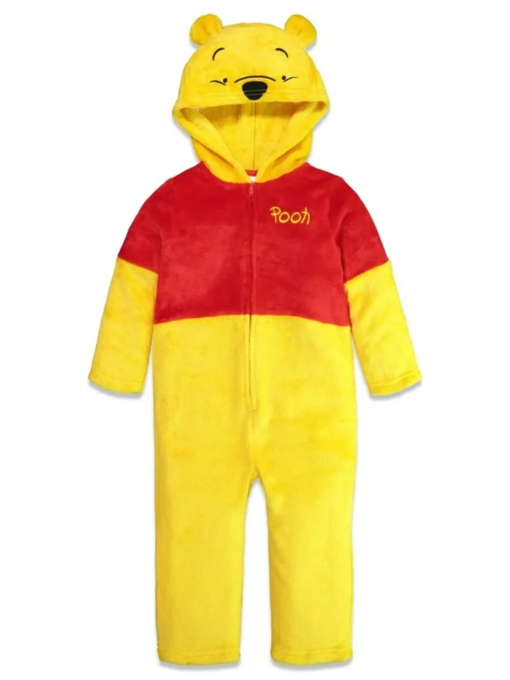 Disney Kids Winnie the Pooh Hooded Onesie Halloween Costume Dress Up Size 18mon